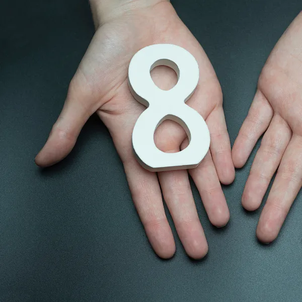 Αριθμολογία προσωπικός αριθμός 8