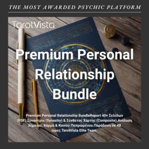 Premium Relationship Bundle - Ανάλυση Σχέσης Συναστρία & Composite - Love Compatibility Report - TarotVista