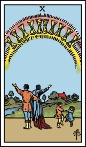 Δέκα κούπα κάρτα ταρώ σημασία και ερμηνεία