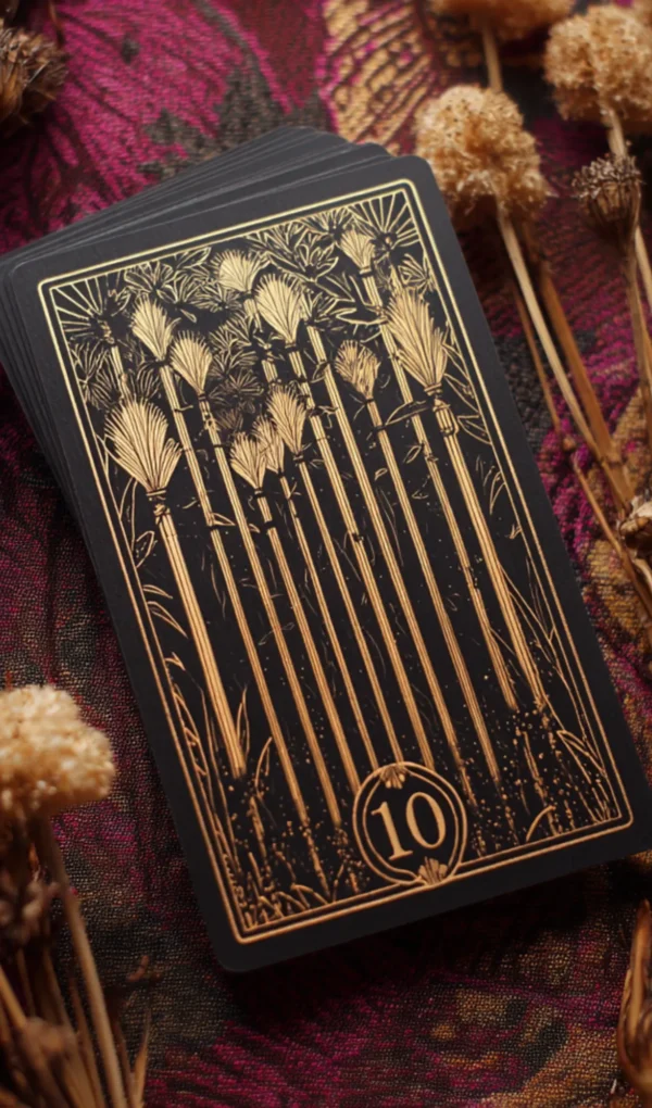 Δέκα μπαστουνι κάρτα ταρώ σημασία και ερμηνεία