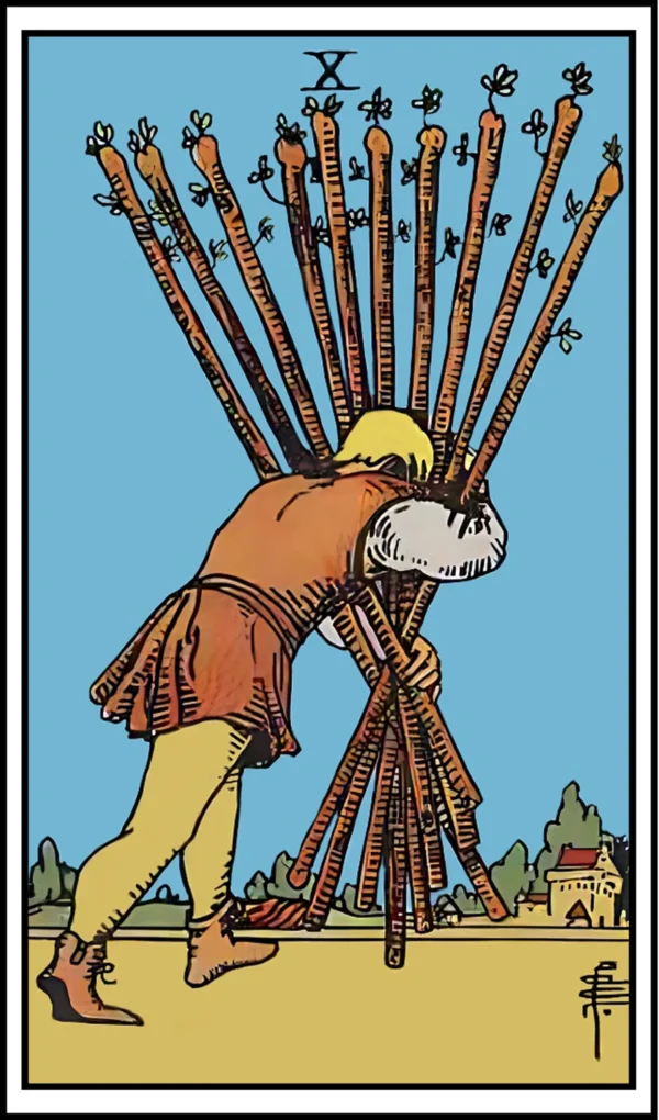 Δέκα μπαστουνι κάρτα ταρώ σημασία και ερμηνεία