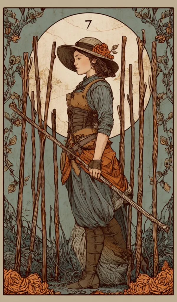 Επτά μπαστουνι κάρτα ταρώ σημασία και ερμηνεία