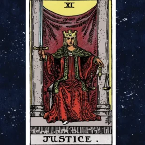Η Δικαιοσύνη κάρτα ταρώ σημασία και ερμηνεία