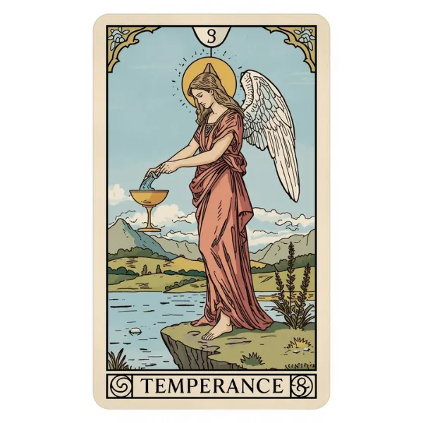 Η Εγκράτεια κάρτα ταρώ σημασία και ερμηνεία