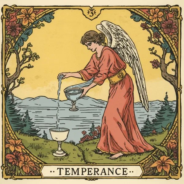 Η Εγκράτεια κάρτα ταρώ σημασία και ερμηνεία