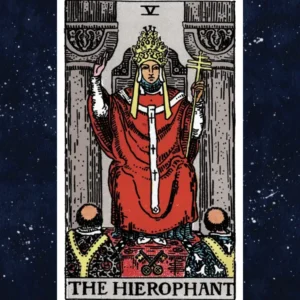 Ο Ιεροφάντης κάρτα ταρώ γάμος και σημασία