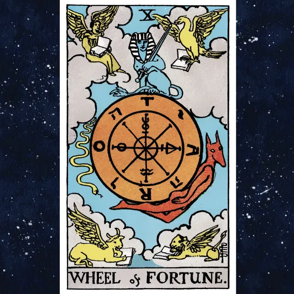 Ο Τροχός της Τύχης κάρτα ταρώ ερμηνεία και σημασία