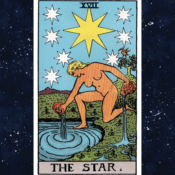 Το Αστέρι κάρτα ταρώ σημασία και ερμηνεία