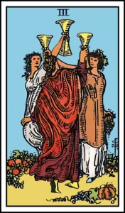 Τρία κούπα κάρτα ταρώ σημασία και ερμηνεία