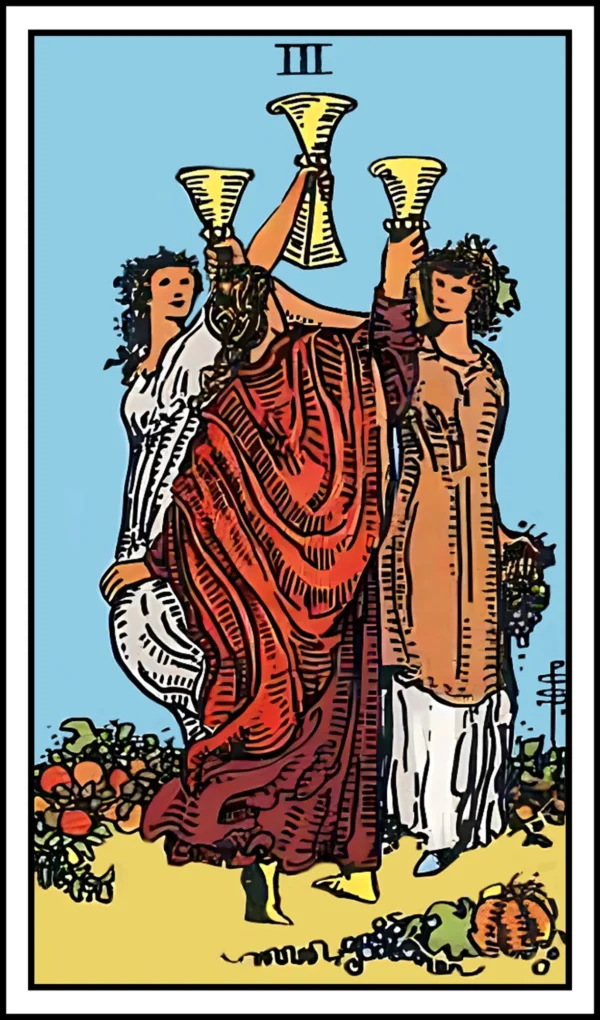 Τρία κούπα κάρτα ταρώ σημασία και ερμηνεία
