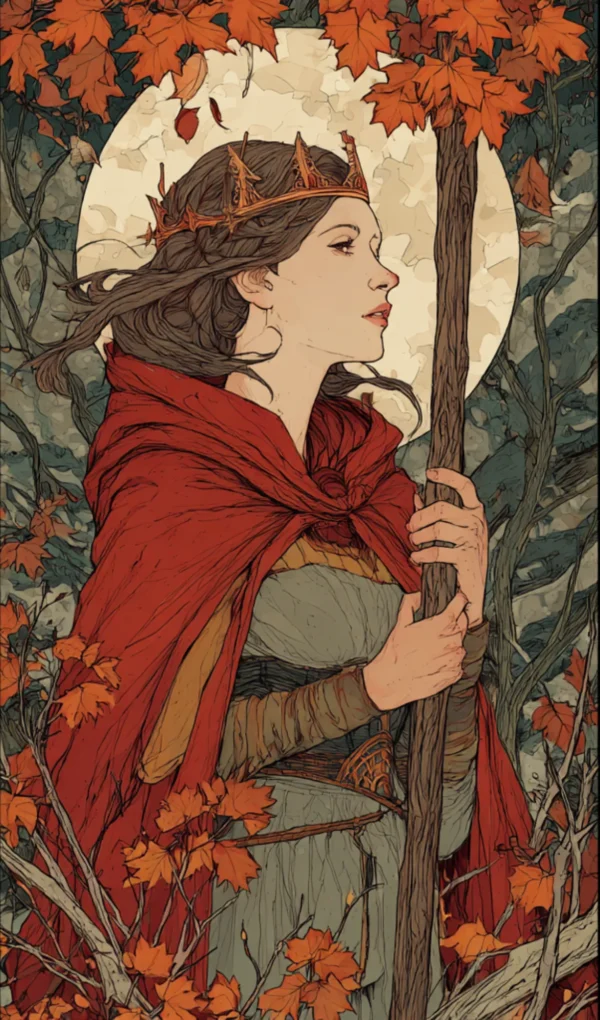 Βασίλισσα μπαστουνι κάρτα ταρώ σημασία και ερμηνεία